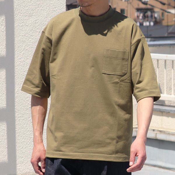 画像13: VORTEX8オンス（MVS天竺）グラスポケ付き クルーネック ハーフスリーブ テーパードTシャツ【MADE IN JAPAN】『日本製』/ Upscape Audience