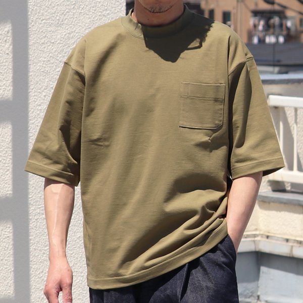 画像14: VORTEX8オンス（MVS天竺）グラスポケ付き クルーネック ハーフスリーブ テーパードTシャツ【MADE IN JAPAN】『日本製』/ Upscape Audience