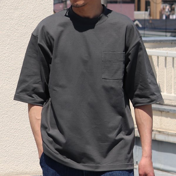 画像11: VORTEX8オンス（MVS天竺）グラスポケ付き クルーネック ハーフスリーブ テーパードTシャツ【MADE IN JAPAN】『日本製』/ Upscape Audience