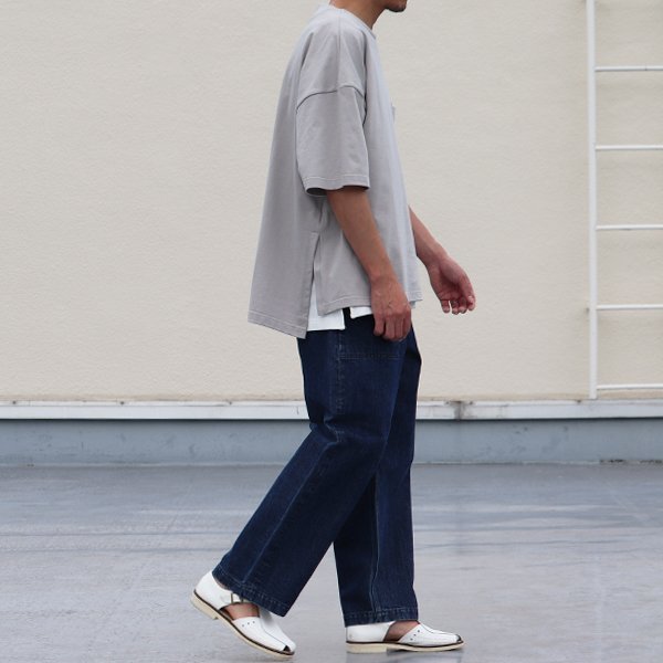 画像10: VORTEX 8オンス（MVS天竺）サイドスリット ハーフスリーブ ボクシーAライン Tee【MADE IN JAPAN】『日本製』/ Upscape Audience