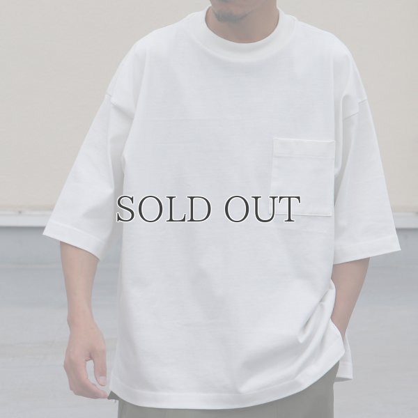 画像11: ヘビーウェイト プレーティング天竺 ( 11オンス ) クルーネック 胸ポケ付 ハーフスリーブ Tシャツ【MADE IN JAPAN】『日本製』/ Upscape Audience