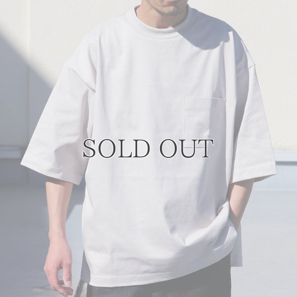 画像3: ヘビーウェイト プレーティング天竺 ( 11オンス ) クルーネック 胸ポケ付 ハーフスリーブ Tシャツ【MADE IN JAPAN】『日本製』/ Upscape Audience