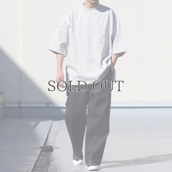 画像5: ヘビーウェイト プレーティング天竺 ( 11オンス ) クルーネック 胸ポケ付 ハーフスリーブ Tシャツ【MADE IN JAPAN】『日本製』/ Upscape Audience