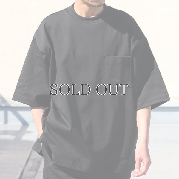 画像7: ヘビーウェイト プレーティング天竺 ( 11オンス ) クルーネック 胸ポケ付 ハーフスリーブ Tシャツ【MADE IN JAPAN】『日本製』/ Upscape Audience