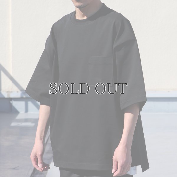 画像8: ヘビーウェイト プレーティング天竺 ( 11オンス ) クルーネック 胸ポケ付 ハーフスリーブ Tシャツ【MADE IN JAPAN】『日本製』/ Upscape Audience