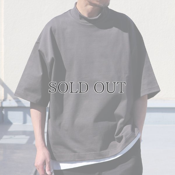 画像11: ヘビーウェイト プレーティング天竺（11オンス）モックネック ハーフスリーブ Tシャツ【MADE IN JAPAN】『日本製』/ Upscape Audience