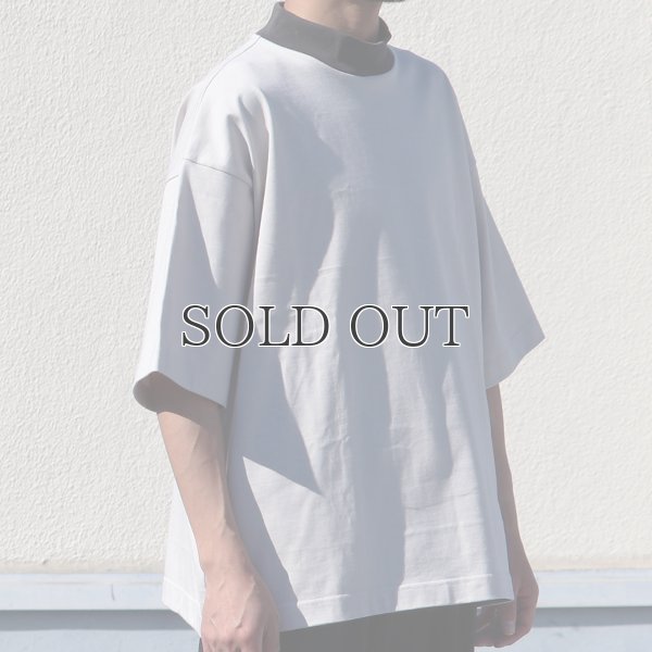 画像22: ヘビーウェイト プレーティング天竺(11オンス)モック ツートーンネック ハーフスリーブ Tシャツ【MADE IN JAPAN】『日本製』/ Upscape Audience