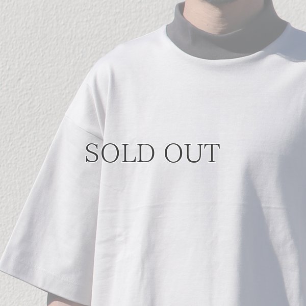 画像23: ヘビーウェイト プレーティング天竺(11オンス)モック ツートーンネック ハーフスリーブ Tシャツ【MADE IN JAPAN】『日本製』/ Upscape Audience