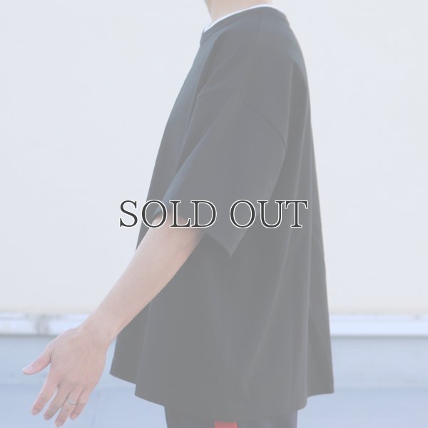 画像21: ヘビーウェイト プレーティング天竺(11オンス)クルー ツートーンネック ハーフスリーブ Tシャツ【MADE IN JAPAN】『日本製』/ Upscape Audience