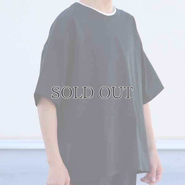 画像23: ヘビーウェイト プレーティング天竺(11オンス)クルー ツートーンネック ハーフスリーブ Tシャツ【MADE IN JAPAN】『日本製』/ Upscape Audience