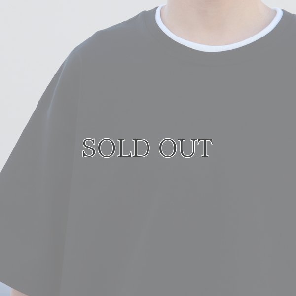 画像24: ヘビーウェイト プレーティング天竺(11オンス)クルー ツートーンネック ハーフスリーブ Tシャツ【MADE IN JAPAN】『日本製』/ Upscape Audience