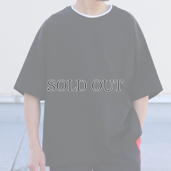 画像15: ヘビーウェイト プレーティング天竺(11オンス)クルー ツートーンネック ハーフスリーブ Tシャツ【MADE IN JAPAN】『日本製』/ Upscape Audience