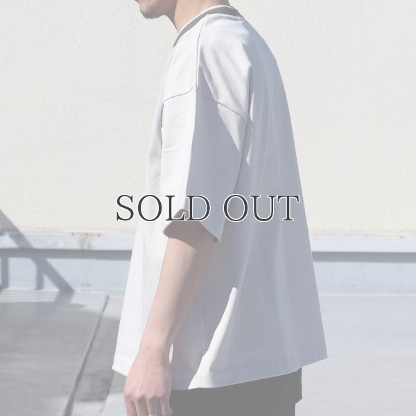 画像8: ヘビーウェイト プレーティング天竺(11オンス)クルー ツートーンネック ハーフスリーブ Tシャツ【MADE IN JAPAN】『日本製』/ Upscape Audience