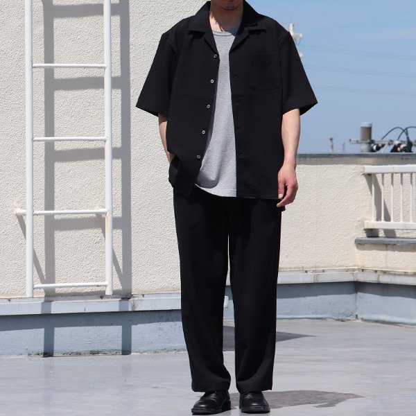 画像11: Reflax®(リフラクス)テック リネンライク トロピカル オープンカラー ハーフスリーブ シャツ【MADE IN JAPAN】『日本製』/ Upscape Audience