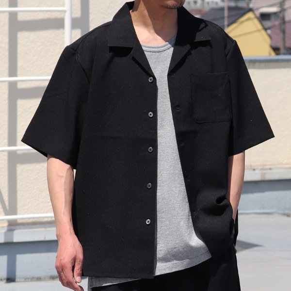 画像7: Reflax®(リフラクス)テック リネンライク トロピカル オープンカラー ハーフスリーブ シャツ【MADE IN JAPAN】『日本製』/ Upscape Audience