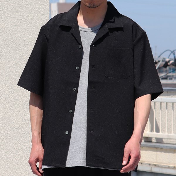 画像9: Reflax®(リフラクス)テック リネンライク トロピカル オープンカラー ハーフスリーブ シャツ【MADE IN JAPAN】『日本製』/ Upscape Audience