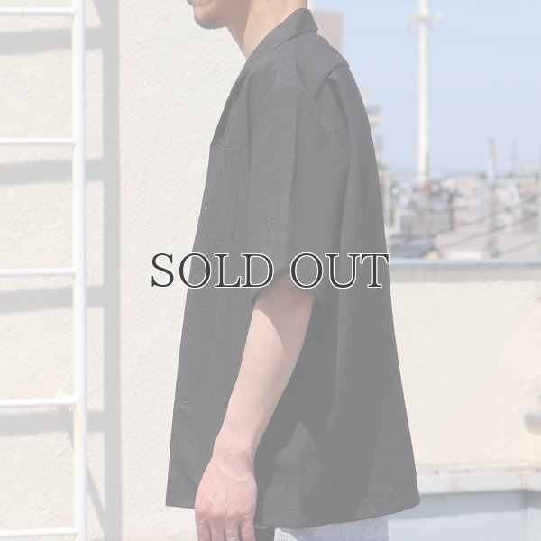 画像5: Reflax®(リフラクス)テック リネンライク トロピカル オープンカラー ハーフスリーブ シャツ【MADE IN JAPAN】『日本製』/ Upscape Audience