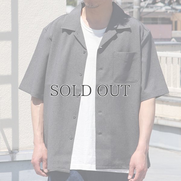 画像4: Reflax®(リフラクス)テック リネンライク トロピカル オープンカラー ハーフスリーブ シャツ【MADE IN JAPAN】『日本製』/ Upscape Audience