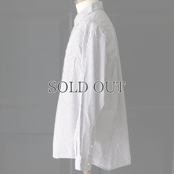 画像10: ワンウォッシュ ボタンダウン L/S テーパードシャツ【MADE IN JAPAN】『日本製』/ Upscape Audience