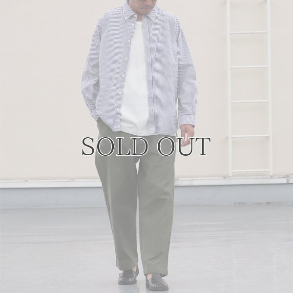 画像8: ワンウォッシュ ボタンダウン L/S テーパードシャツ【MADE IN JAPAN】『日本製』/ Upscape Audience