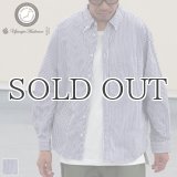 ワンウォッシュ ボタンダウン L/S テーパードシャツ【MADE IN JAPAN】『日本製』/ Upscape Audience