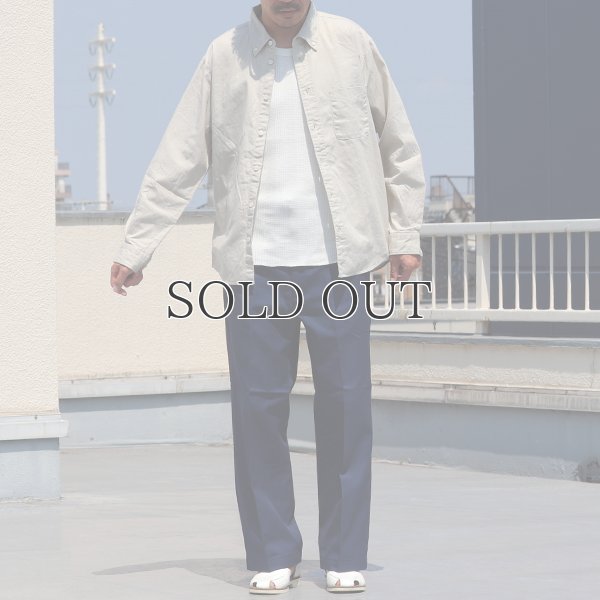 画像7: ワンウォッシュ ボタンダウン L/S テーパードシャツ【MADE IN JAPAN】『日本製』/ Upscape Audience