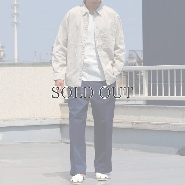 画像8: ワンウォッシュ ボタンダウン L/S テーパードシャツ【MADE IN JAPAN】『日本製』/ Upscape Audience