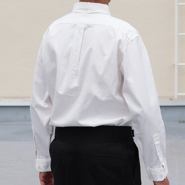画像6: ワンウォッシュ ボタンダウン L/S テーパードシャツ【MADE IN JAPAN】『日本製』/ Upscape Audience
