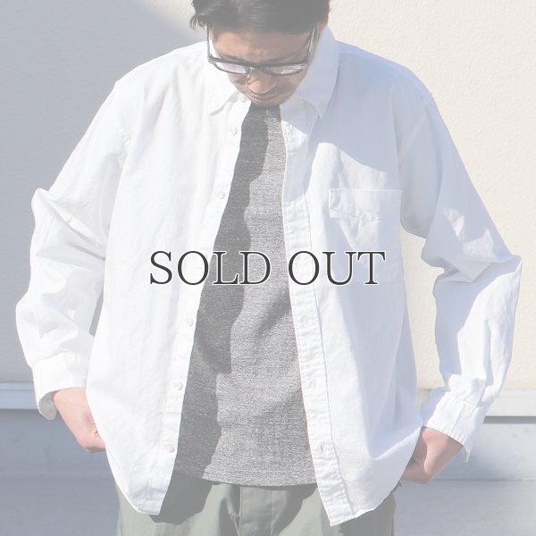 画像9: ワンウォッシュ ボタンダウン L/S テーパードシャツ【MADE IN JAPAN】『日本製』/ Upscape Audience