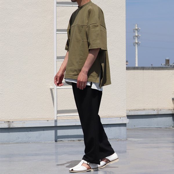 画像11: VORTEX 8オンス(MVS天竺)シームポケット サイドスリット Aライン ハーフスリーブ Tシャツ【MADE IN JAPAN】『日本製』/ Upscape Audience