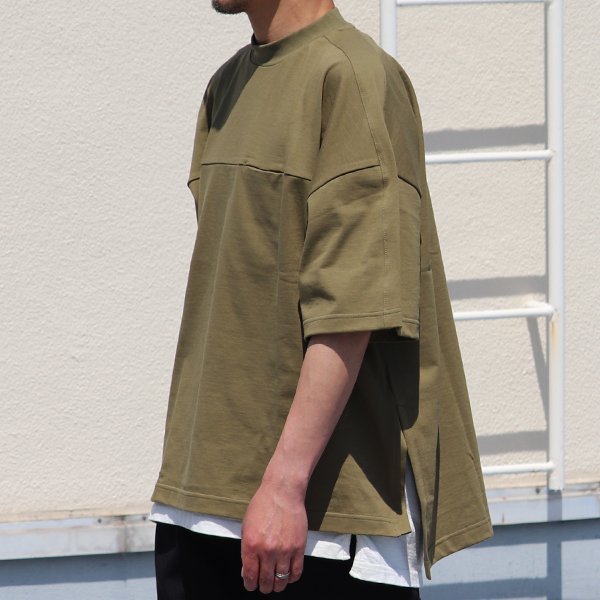 画像10: VORTEX 8オンス(MVS天竺)シームポケット サイドスリット Aライン ハーフスリーブ Tシャツ【MADE IN JAPAN】『日本製』/ Upscape Audience