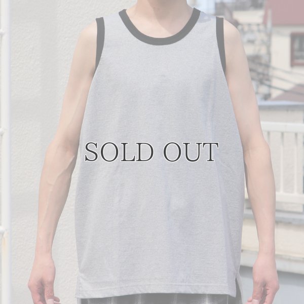 画像7: 丸胴 ヘビーウェイト（度詰天竺）10オンス サイドスリット スクエア バイカラー ロングタンク【MADE IN JAPAN】『日本製』/ Upscape Audience