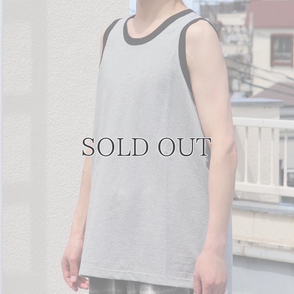 画像8: 丸胴 ヘビーウェイト（度詰天竺）10オンス サイドスリット スクエア バイカラー ロングタンク【MADE IN JAPAN】『日本製』/ Upscape Audience