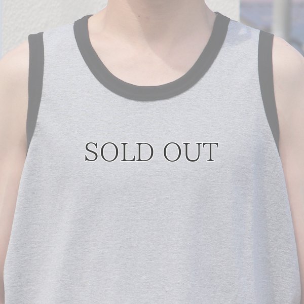 画像12: 丸胴 ヘビーウェイト（度詰天竺）10オンス サイドスリット スクエア バイカラー ロングタンク【MADE IN JAPAN】『日本製』/ Upscape Audience