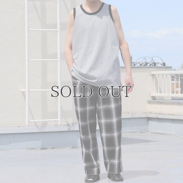 画像6: 丸胴 ヘビーウェイト（度詰天竺）10オンス サイドスリット スクエア バイカラー ロングタンク【MADE IN JAPAN】『日本製』/ Upscape Audience