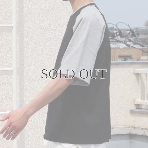 画像19: 丸胴ヘビーウェイト(度詰天竺）10オンス ラグラン ツートン BBアンダー Tシャツ【MADE IN JAPAN】『日本製』/ Upscape Audience