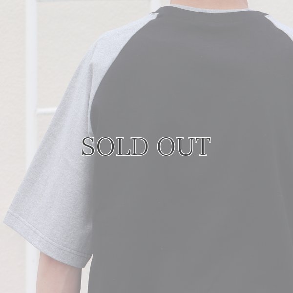 画像23: 丸胴ヘビーウェイト(度詰天竺）10オンス ラグラン ツートン BBアンダー Tシャツ【MADE IN JAPAN】『日本製』/ Upscape Audience