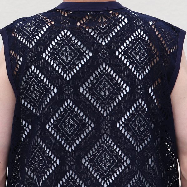 画像18: MILPA® (ミルパ)テック スカラレース ノースリーブ ベスト【MADE IN JAPAN】『日本製』/ Upscape Audience