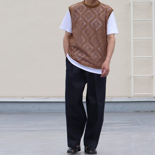 画像11: MILPA® (ミルパ)テック スカラレース ノースリーブ ベスト【MADE IN JAPAN】『日本製』/ Upscape Audience