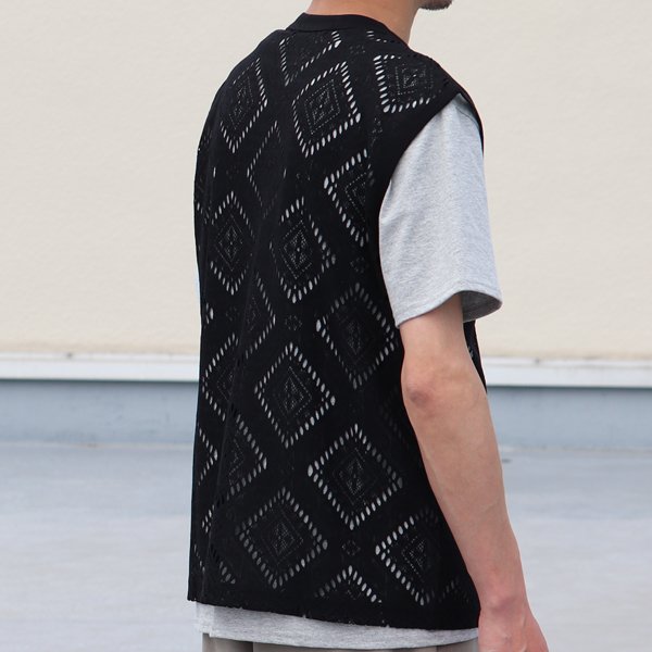 画像15: MILPA® (ミルパ)テック スカラレース ノースリーブ ベスト【MADE IN JAPAN】『日本製』/ Upscape Audience