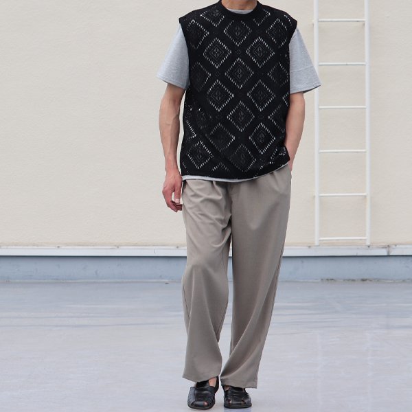 画像16: MILPA® (ミルパ)テック スカラレース ノースリーブ ベスト【MADE IN JAPAN】『日本製』/ Upscape Audience