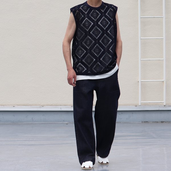 画像6: MILPA® (ミルパ)テック スカラレース ノースリーブ ベスト【MADE IN JAPAN】『日本製』/ Upscape Audience