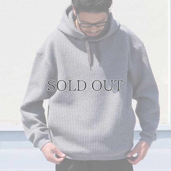 画像3: 「尾州」コットンキルト プルオーバー パーカー【MADE IN JAPAN】『日本製』【送料無料】 / Upscape Audience