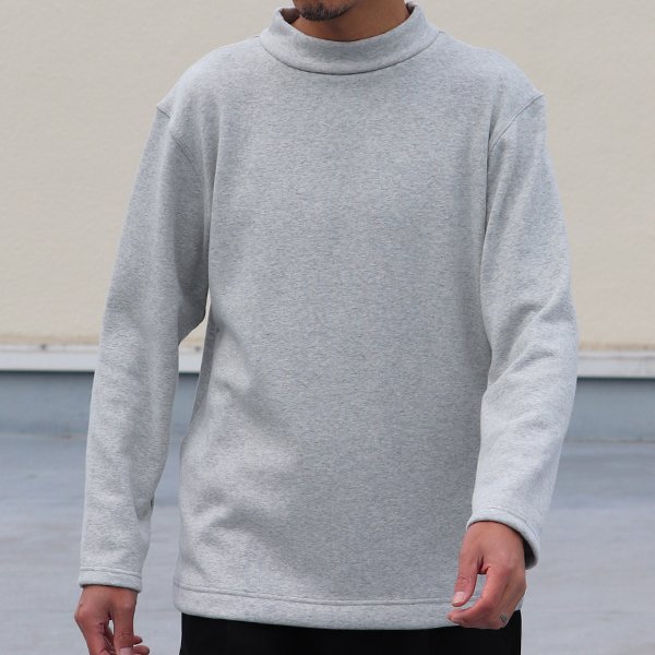 画像4: ボンバーヒート爆暖裏起毛 モックネック【MADE IN JAPAN】『日本製』 / Upscape Audience
