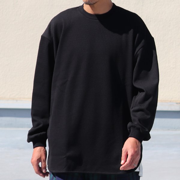 画像11: ボンバーヒート ハニカムサーマル ヘムラウンド 3XLクルーネック【MADE IN JAPAN】『日本製』 / Upscape Audience
