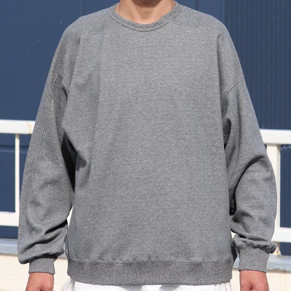 画像16: ボンバーヒート ハニカムサーマル クルーネック【MADE IN JAPAN】『日本製』 / Upscape Audience