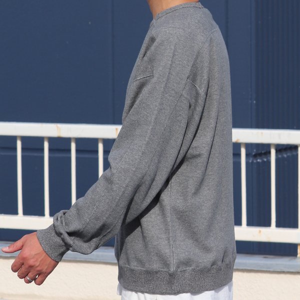 画像18: ボンバーヒート ハニカムサーマル クルーネック【MADE IN JAPAN】『日本製』 / Upscape Audience