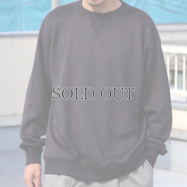 画像14: モヘアライク ウールシャギー ガゼット クルーネック ニットソー【MADE IN JAPAN】『日本製』 / Upscape Audience