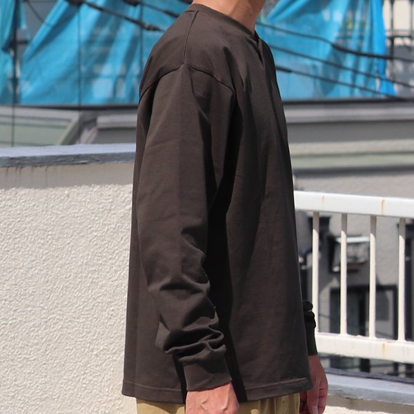 画像19: VORTEX 8オンス（MVS天竺）コンチョボタンヘンリー 長袖Tee【MADE IN JAPAN】『日本製』/ Upscape Audience