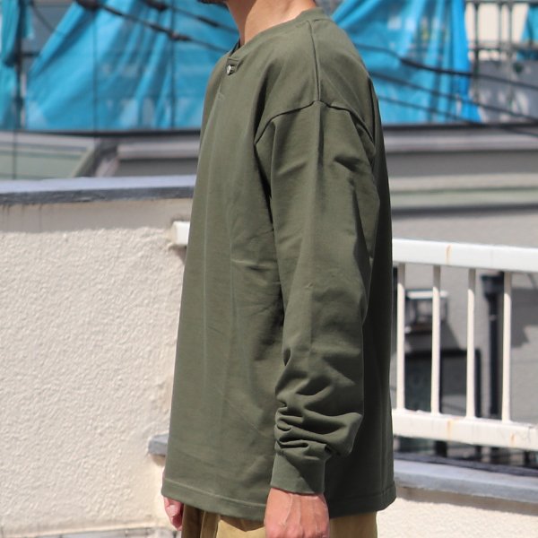 画像22: VORTEX 8オンス（MVS天竺）コンチョボタンヘンリー 長袖Tee【MADE IN JAPAN】『日本製』/ Upscape Audience